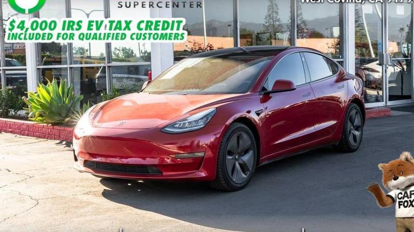 TESLA MODEL 3 2018 5YJ3E1EA1JF048048 image